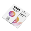 Instagram Takipçi ve Beğeni Kartı - Beyaz