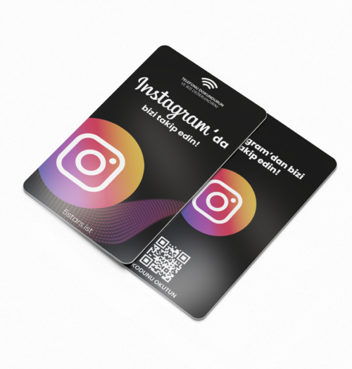 Instagram Takipçi ve Beğeni Kartı