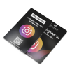 Instagram Takipçi ve Beğeni Kartı - Siyah