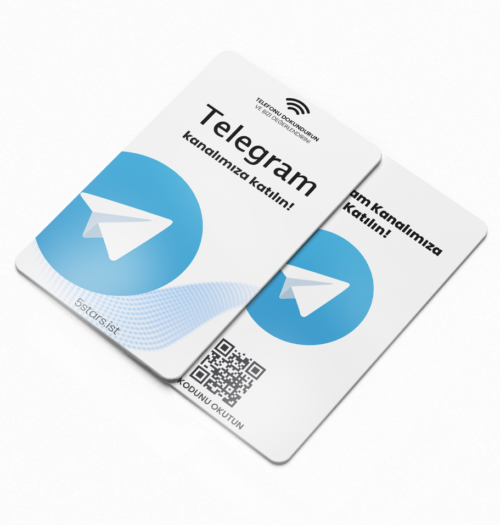 Telegram Kanal Abone Kartı