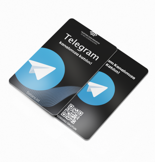 Telegram Kanal Abone Kartı