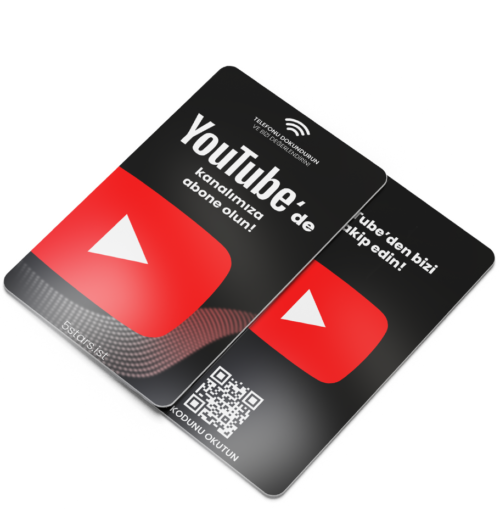 Youtube Abone ve İzlenme Kartı