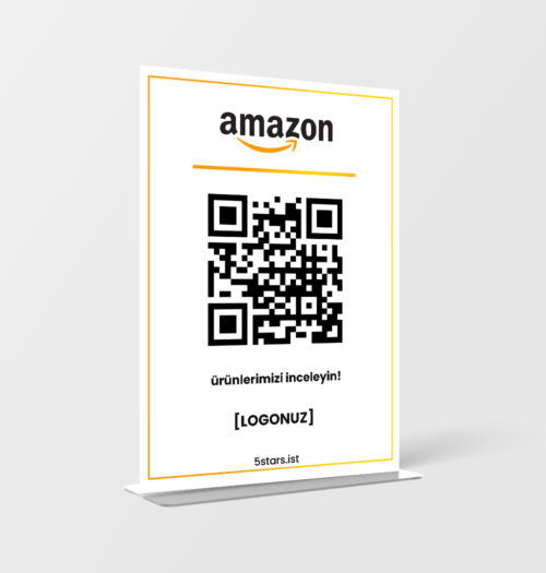 Amazon QR Masa Standı