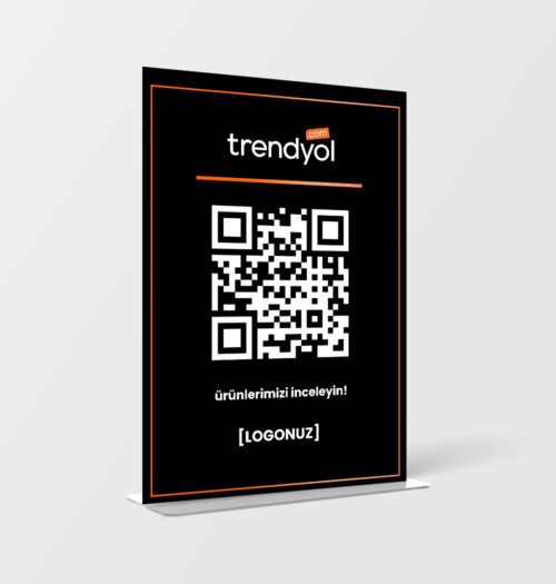 Trendyol QR Masa Standı