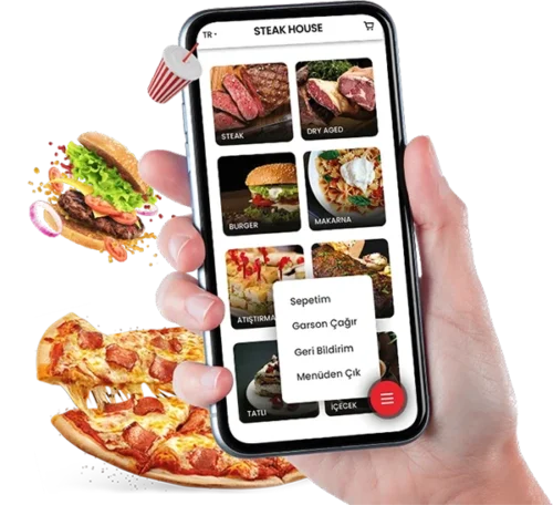 Dijital Menü Arayüzü